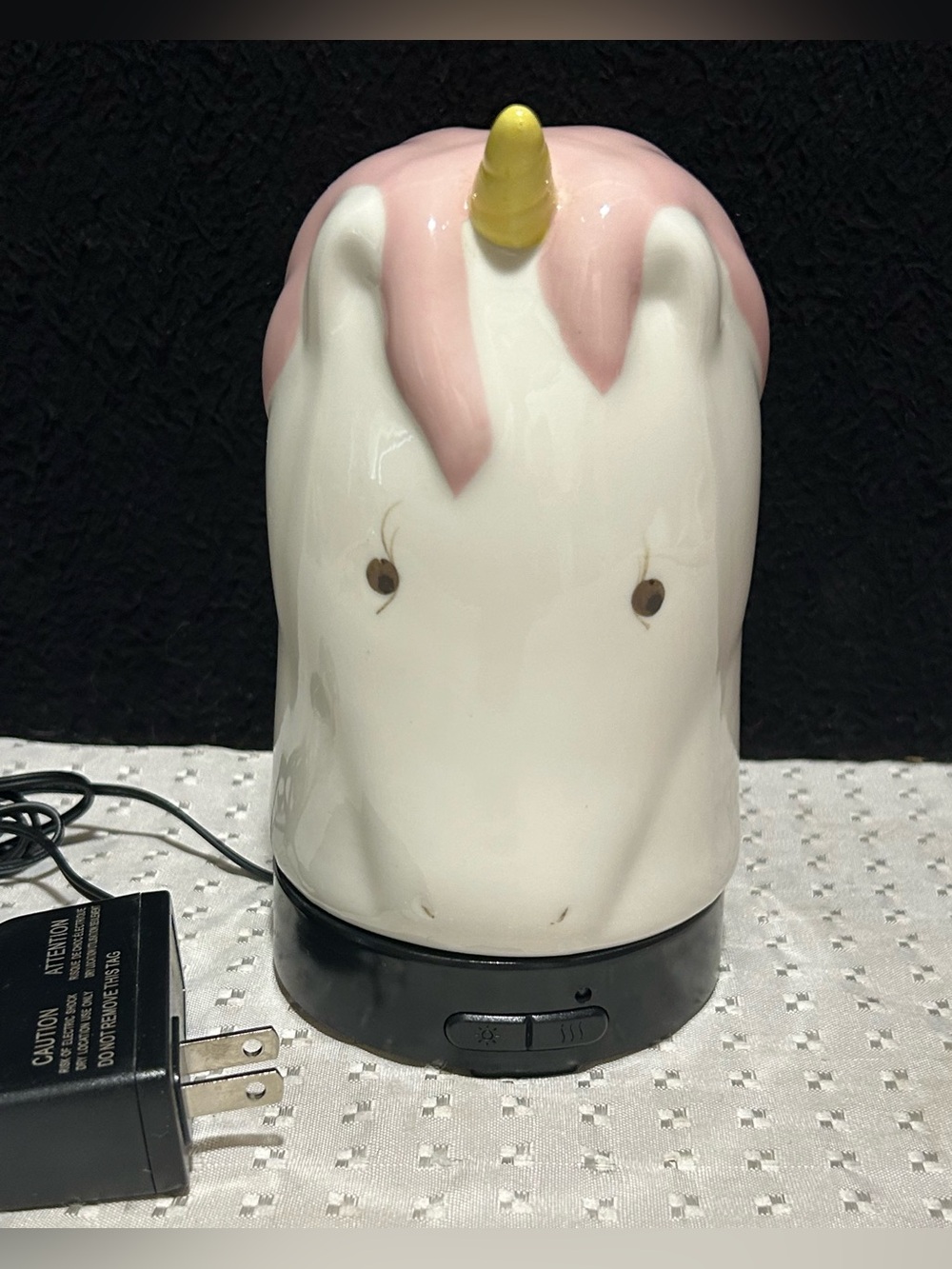 Candle Warmers Etc Unicorn Ceramic Aromatherapy Diffuser